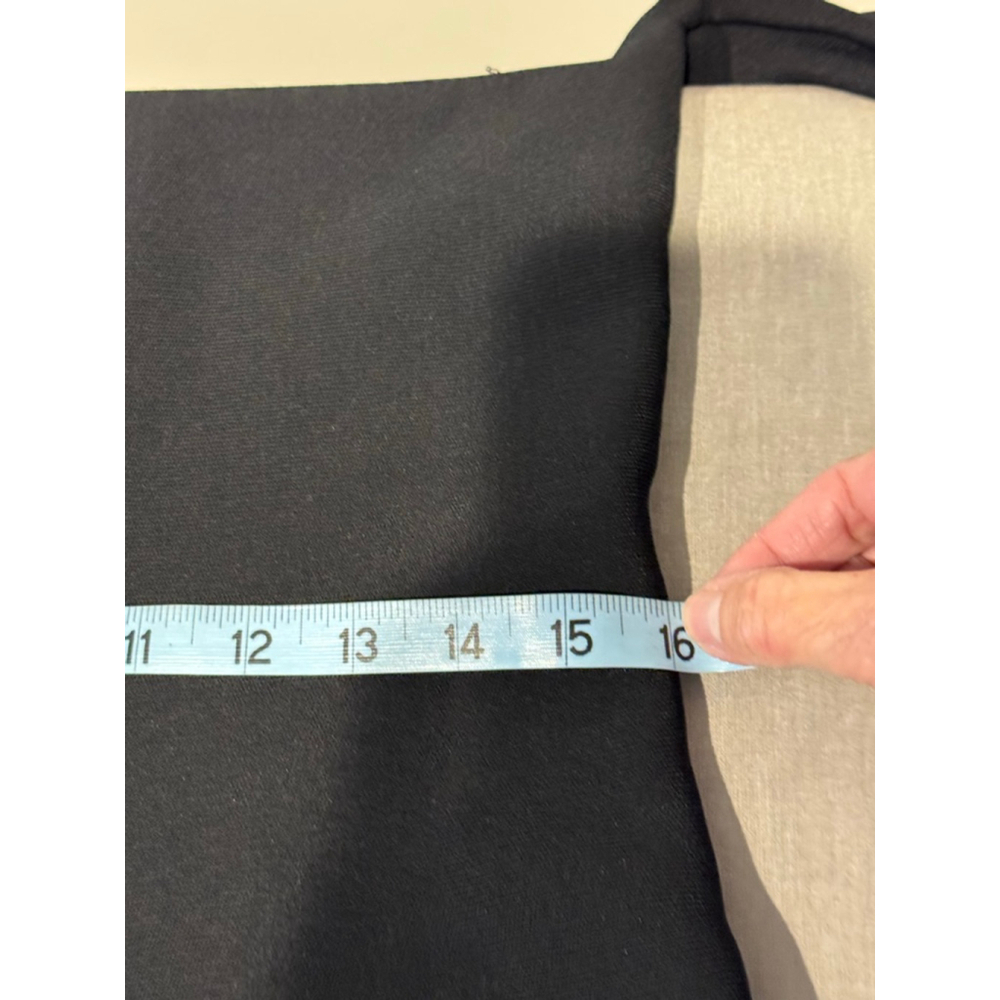 Women's Rachel Parcell Long bell Sleeve tunic knit top L Black - Picture 9 of 11